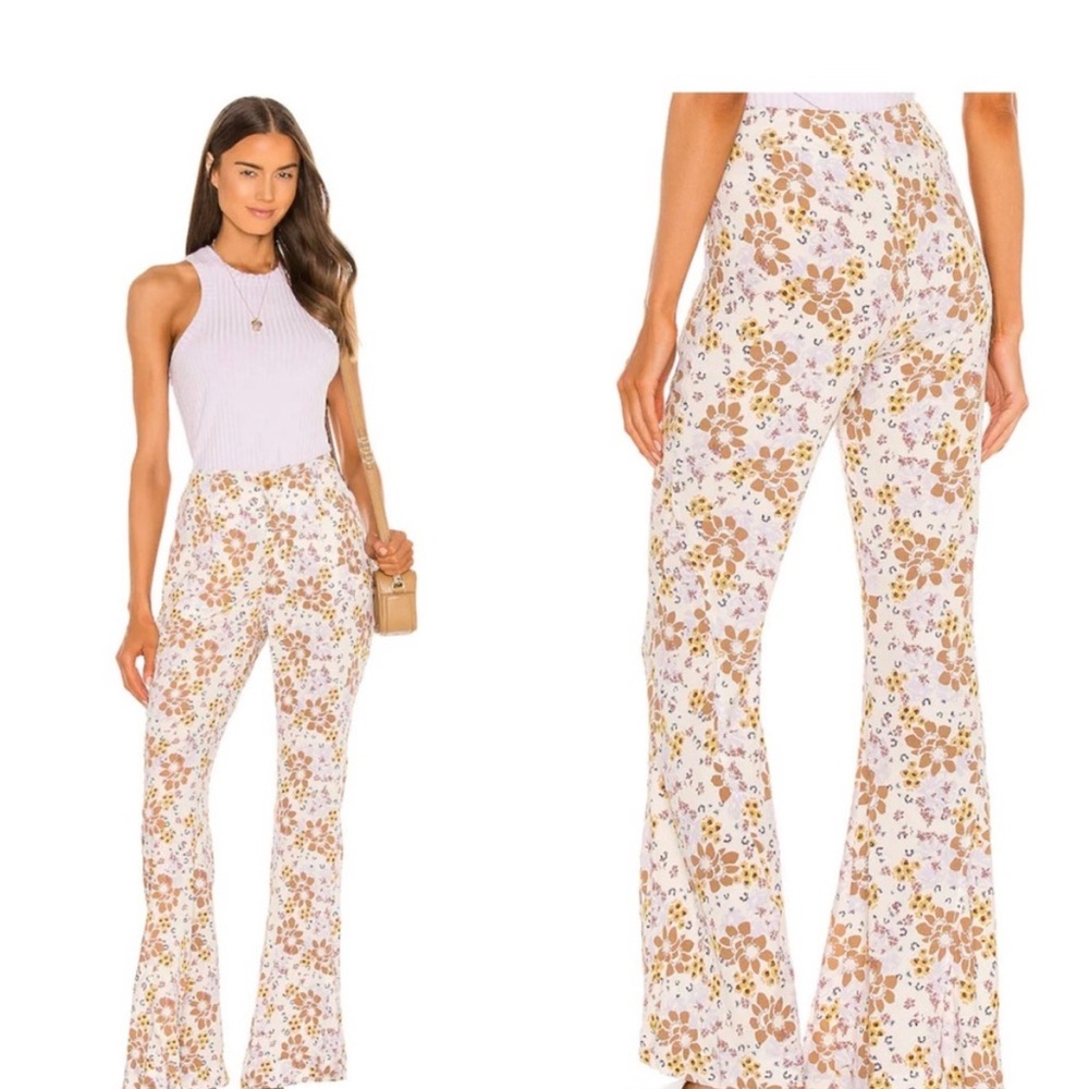 Free people Floral Print Women's Pants